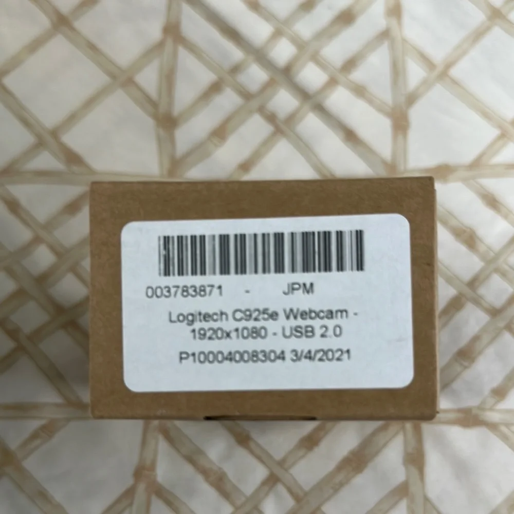 Logitech C925e Webcam - Black